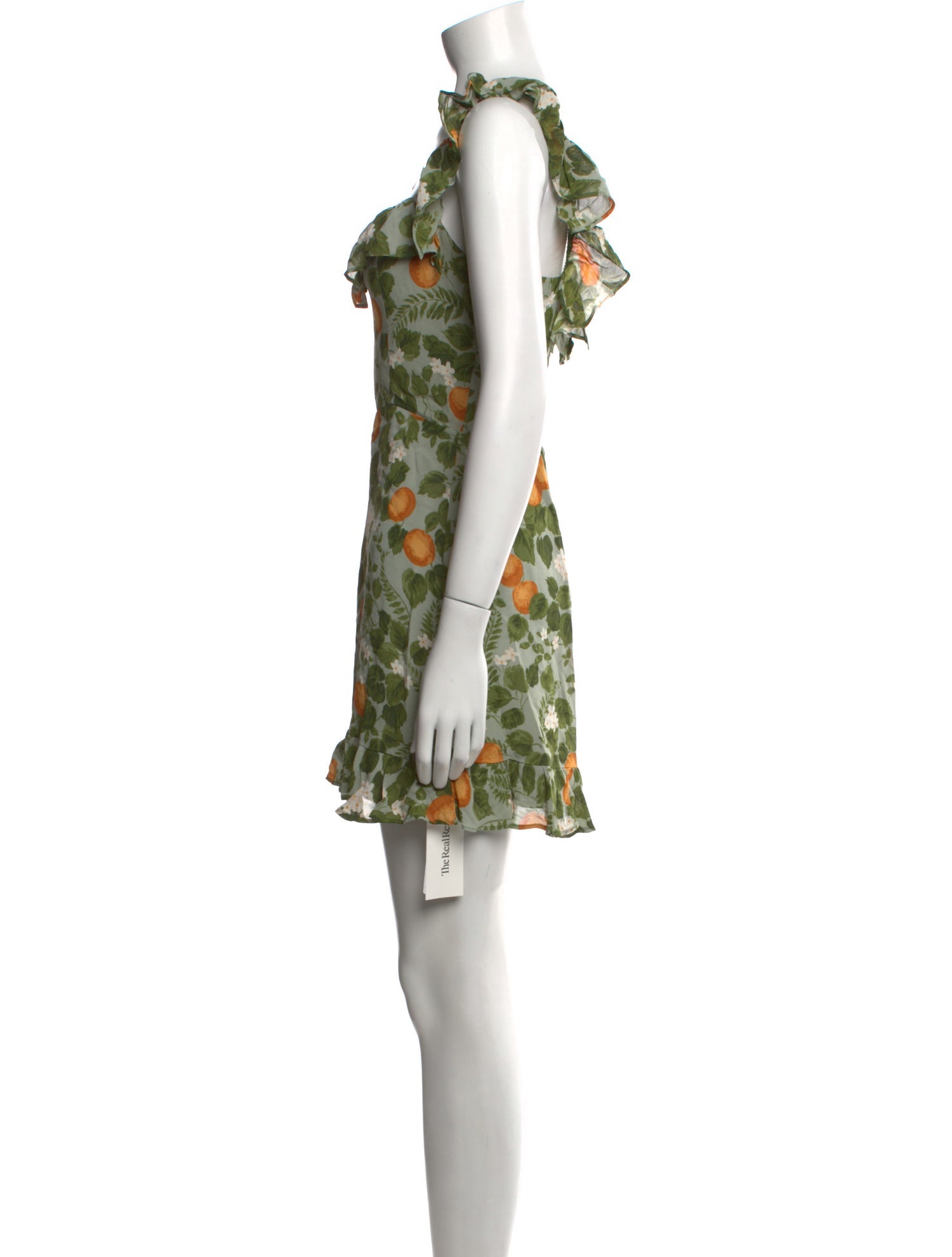 Reformation Floral Print Mini Dress