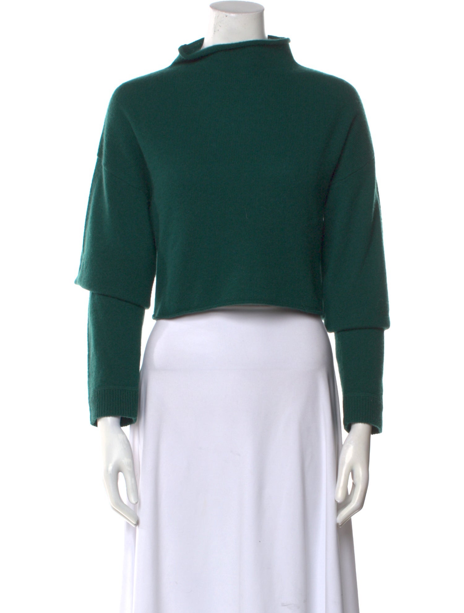 Reformation Cashmere Mock Neck Sweater