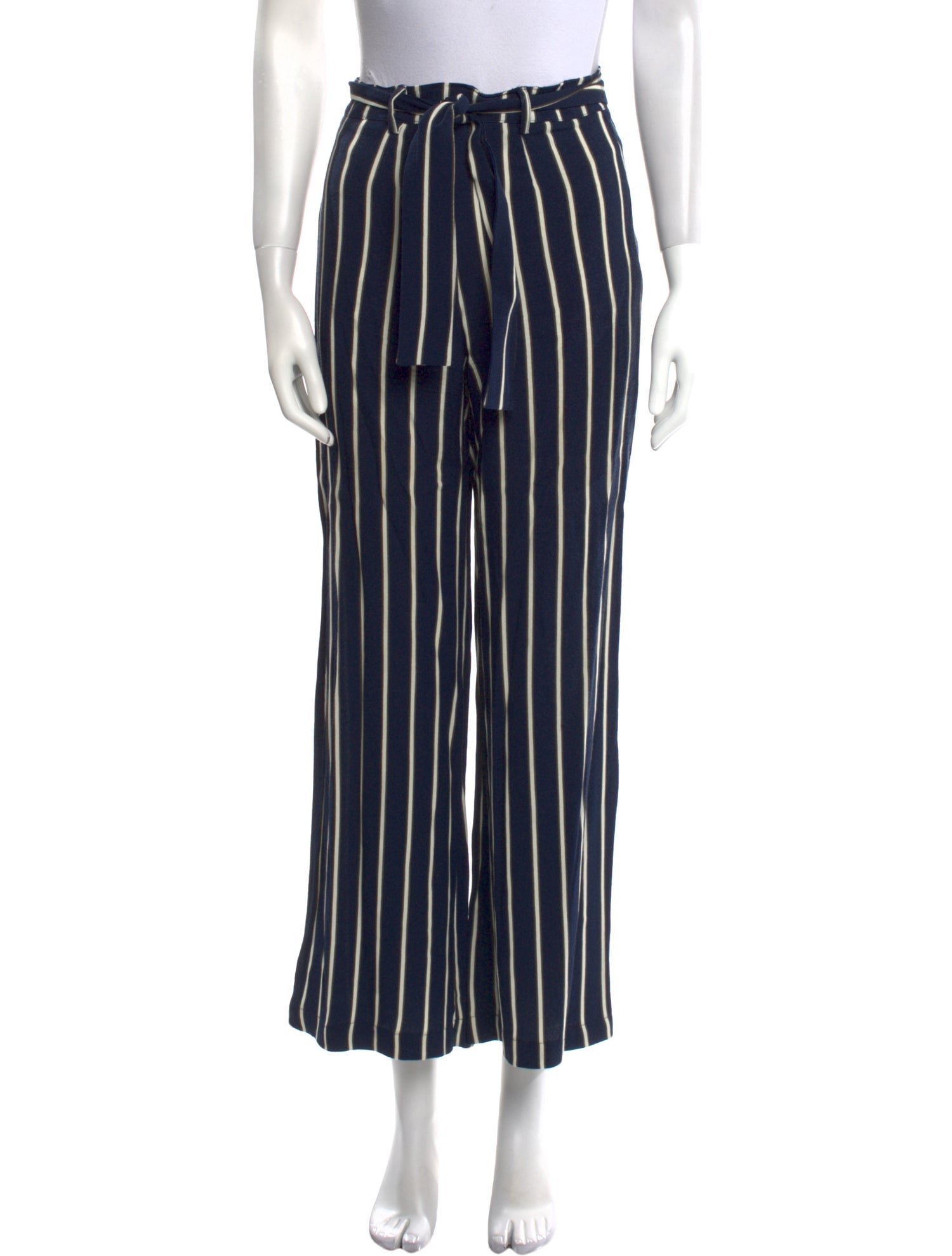 Reformation Striped Wide Leg Pants