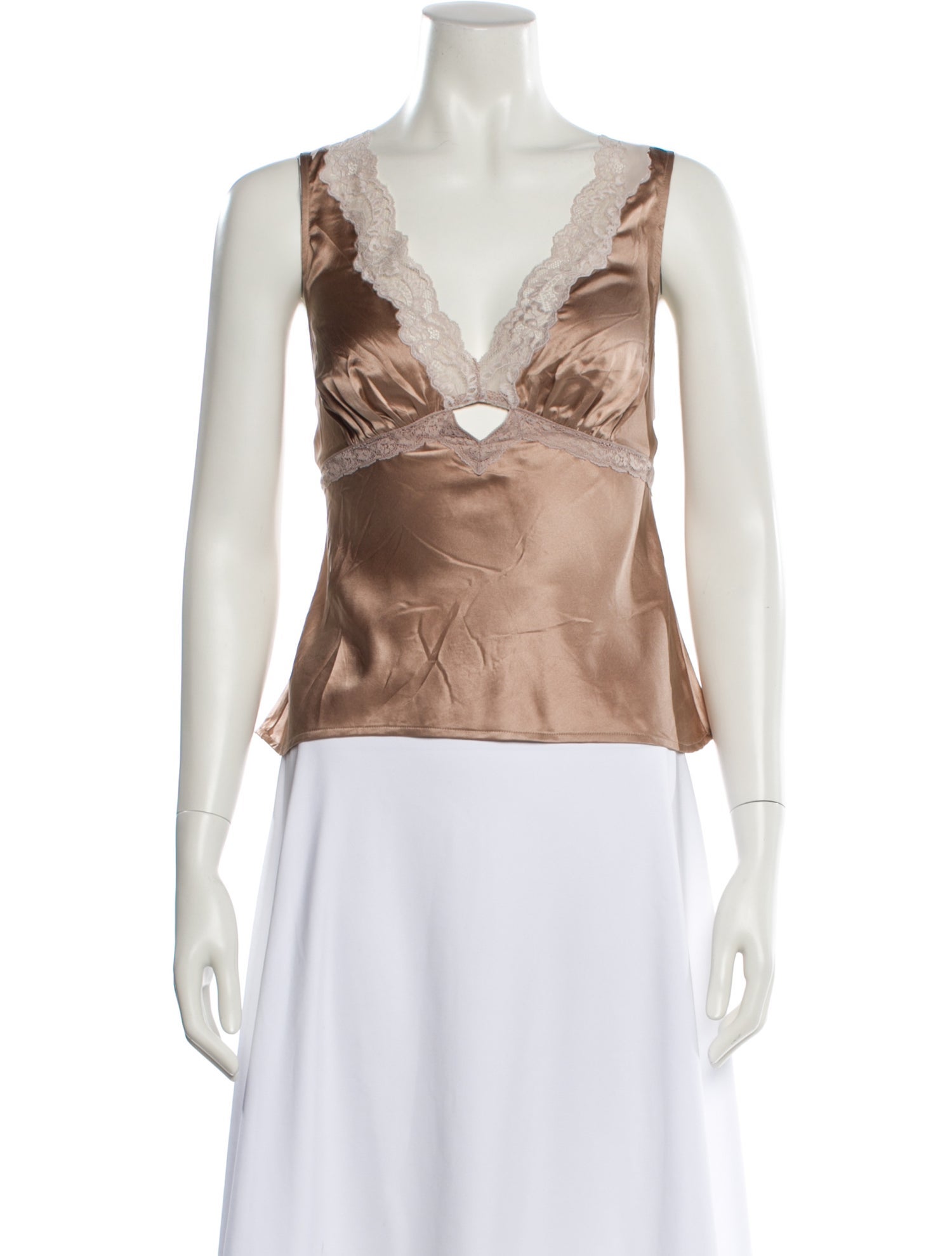 Reformation V-Neck Sleeveless Top