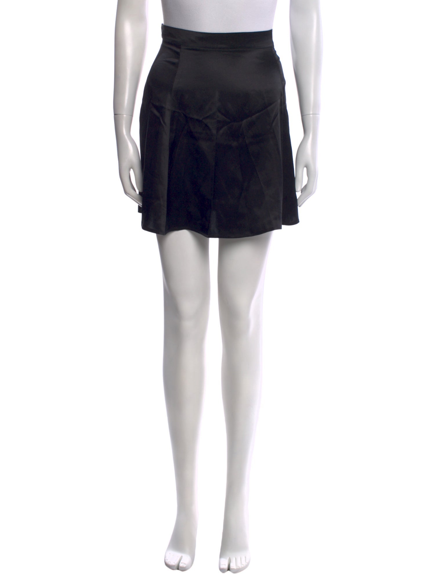 Reformation Silk Mini Skirt