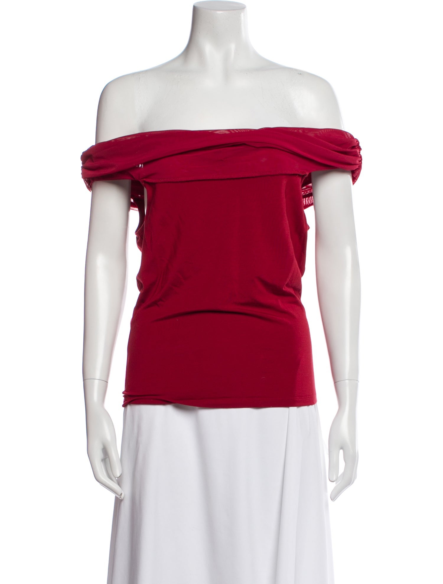 Reformation Off-The-Shoulder Short Sleeve Top