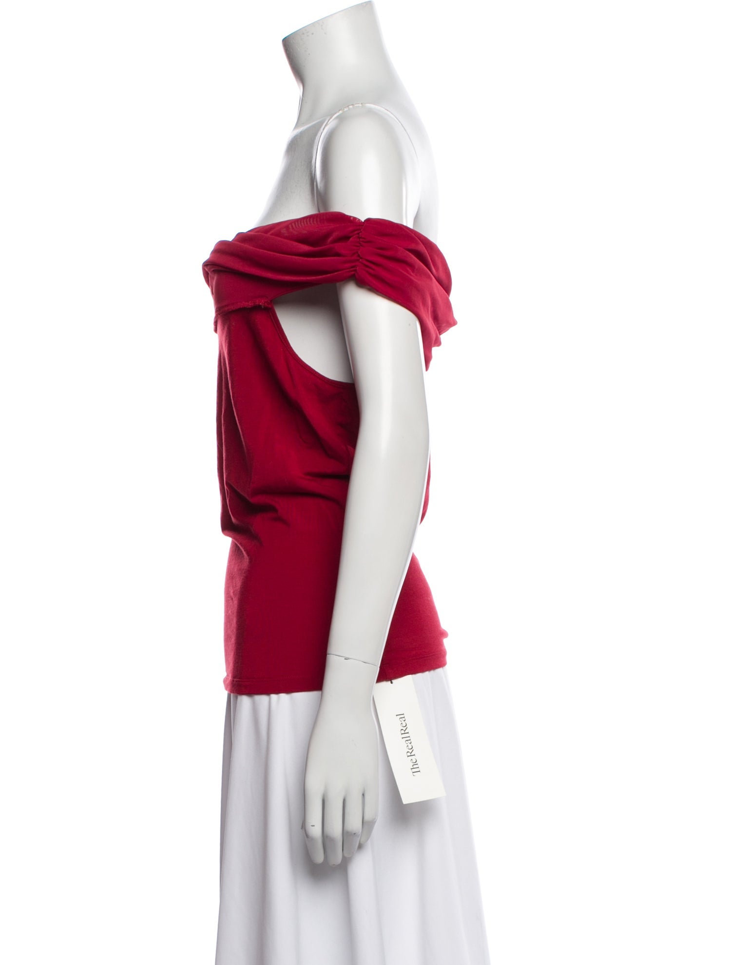 Reformation Off-The-Shoulder Short Sleeve Top