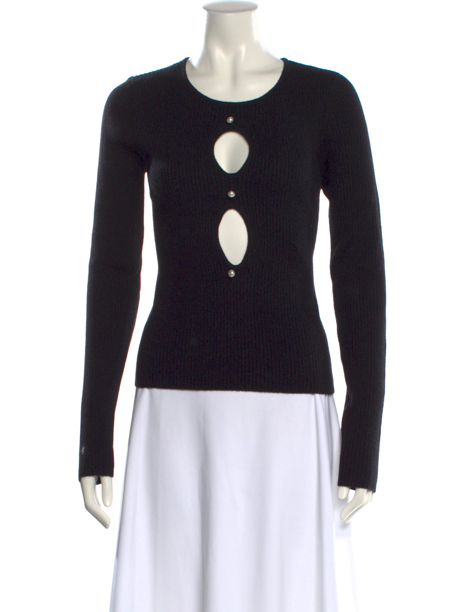 Reformation Cashmere Scoop Neck Sweater