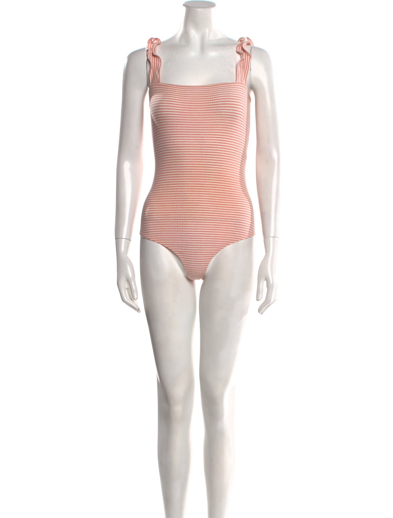 Reformation Square Neckline Sleeveless Bodysuit