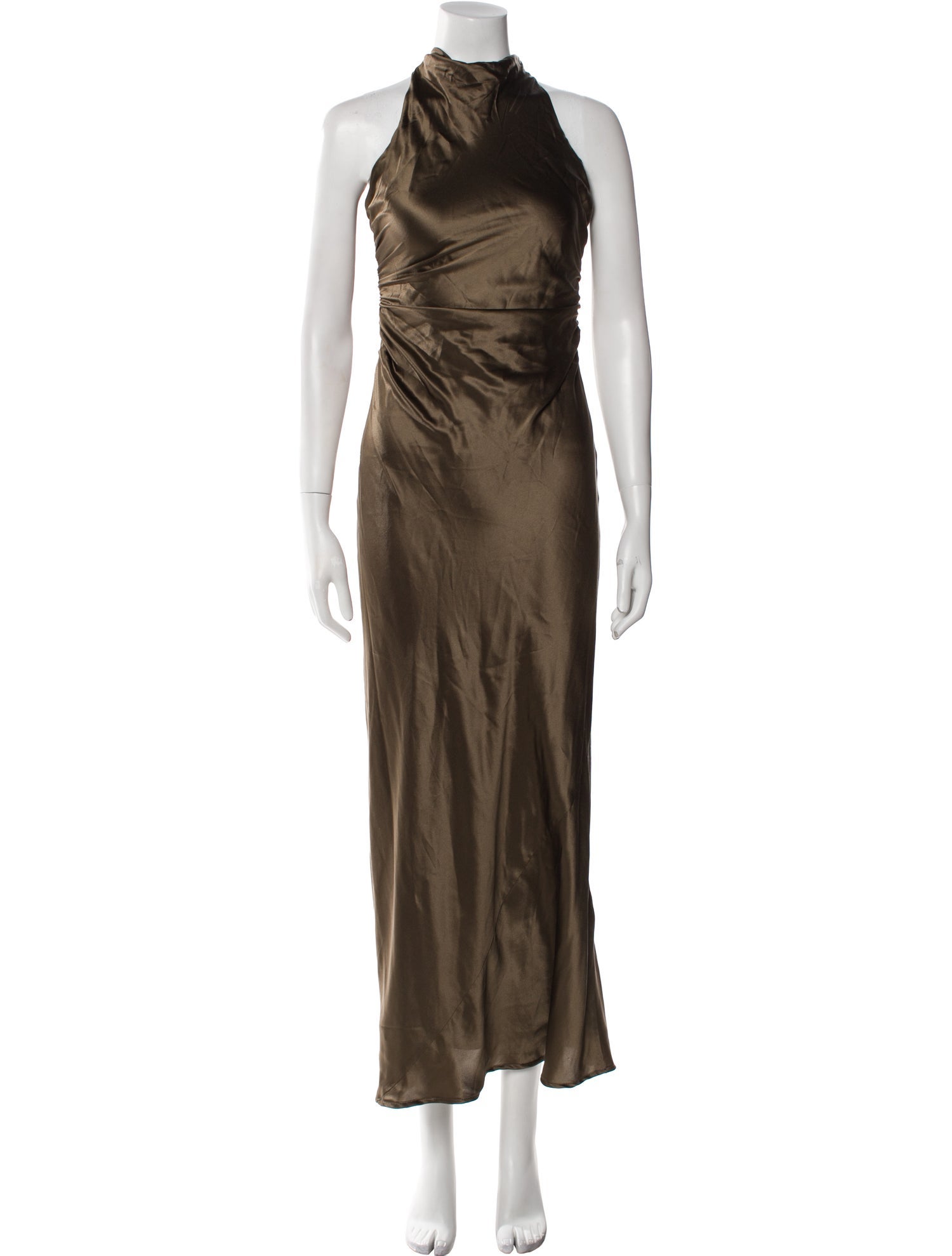 Reformation Silk Long Dress