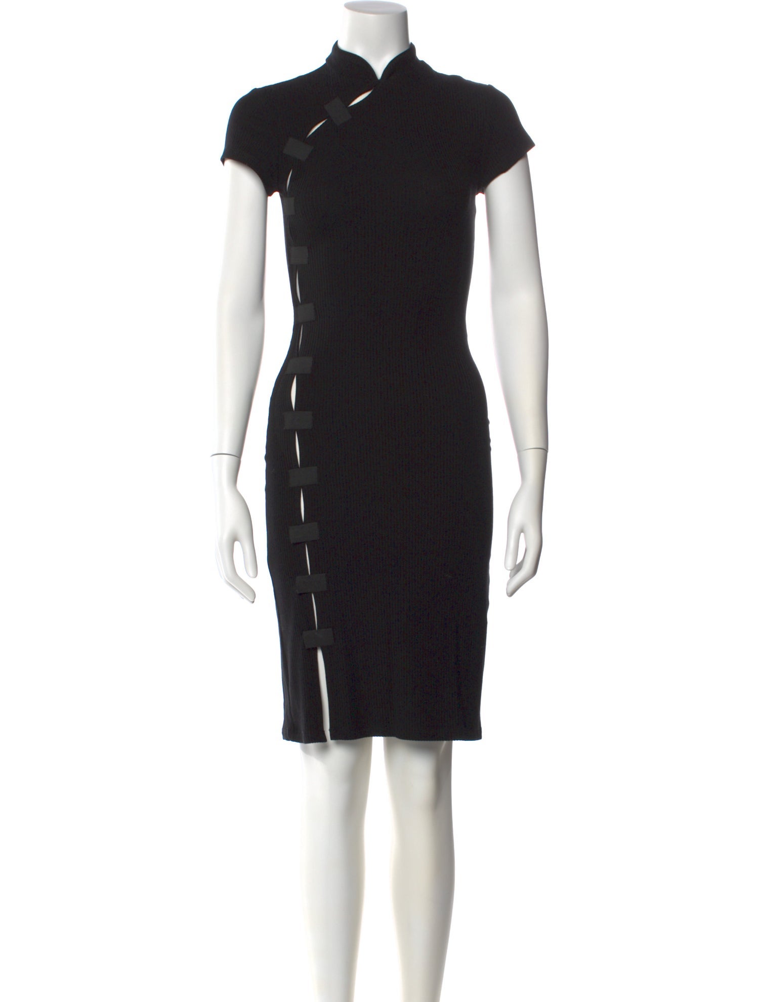 Reformation Mock Neck Mini Dress