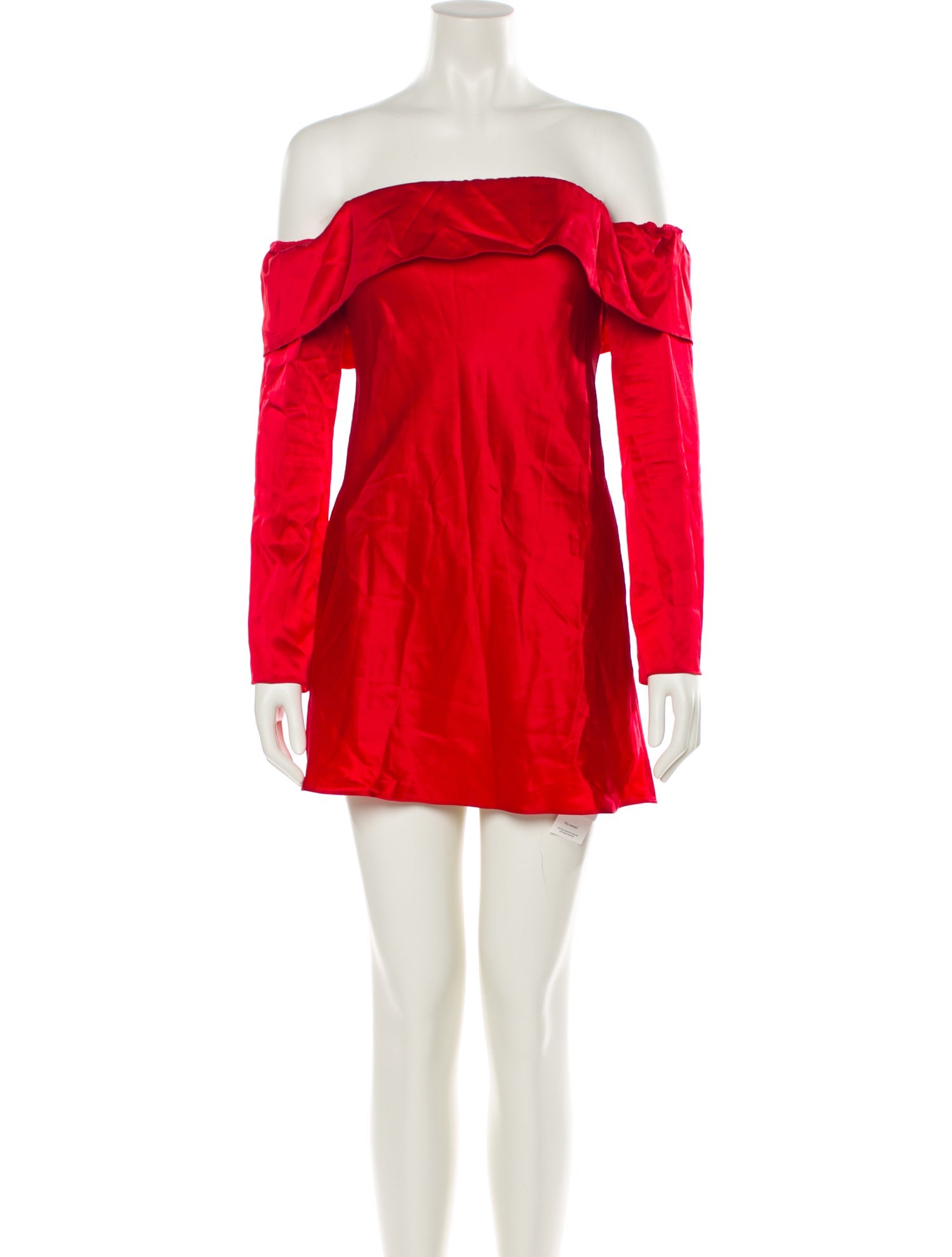 Reformation Off-The-Shoulder Mini Dress