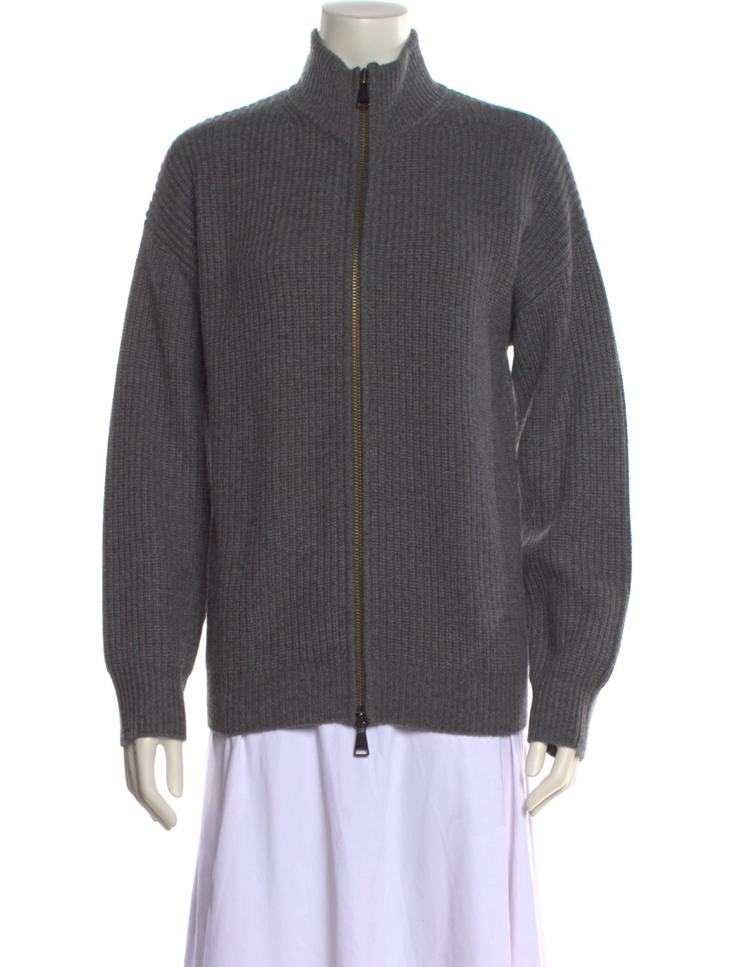 Reformation Cashmere Mock Neck Sweater