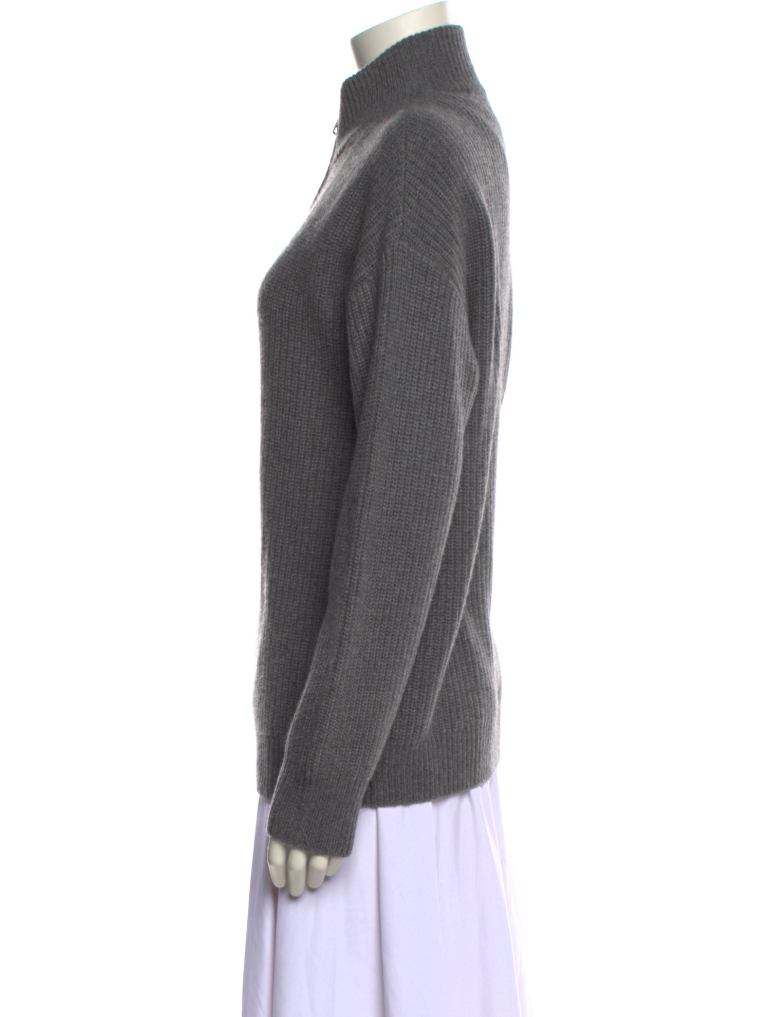 Reformation Cashmere Mock Neck Sweater
