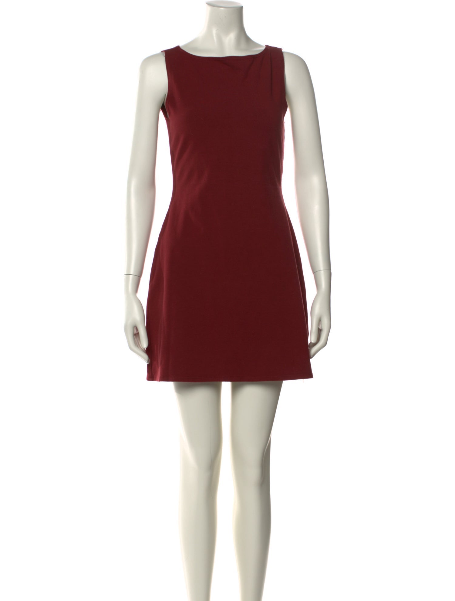 Reformation Bateau Neckline Mini Dress