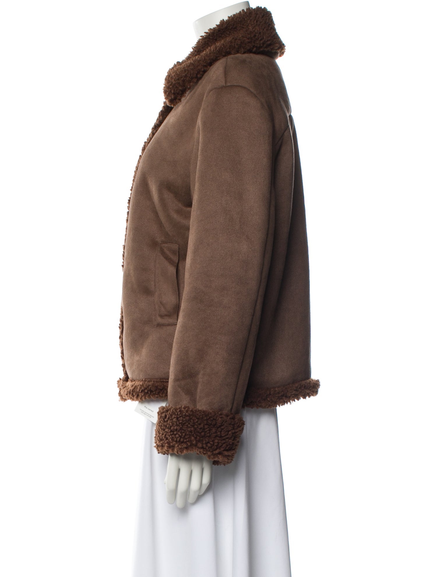 Reformation Faux Fur Jacket