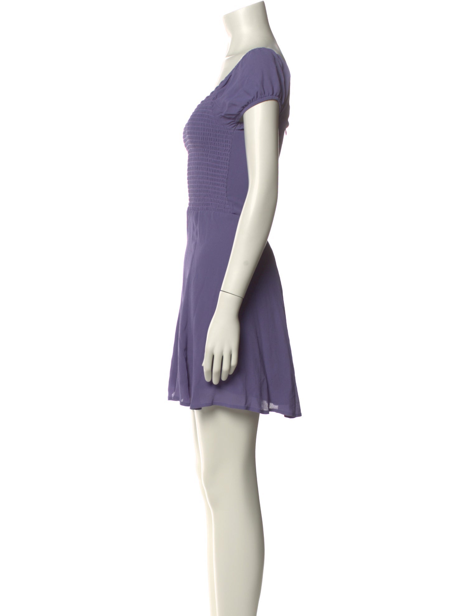 Reformation Scoop Neck Mini Dress