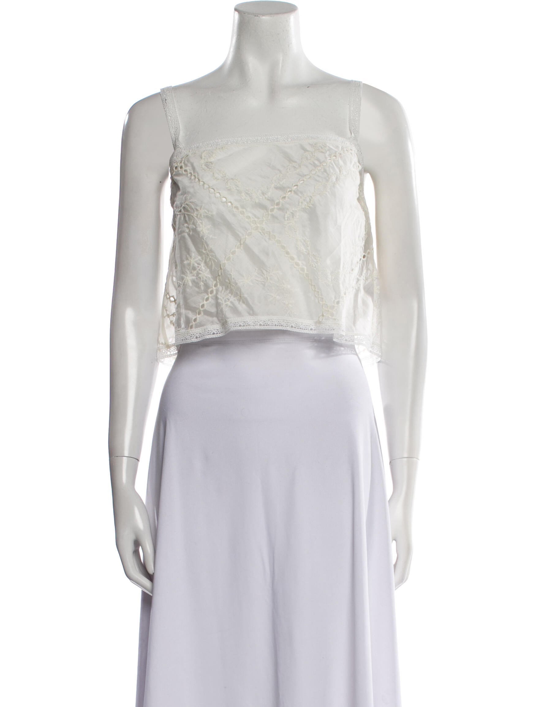 Reformation Strapless Crop Top w/ Tags