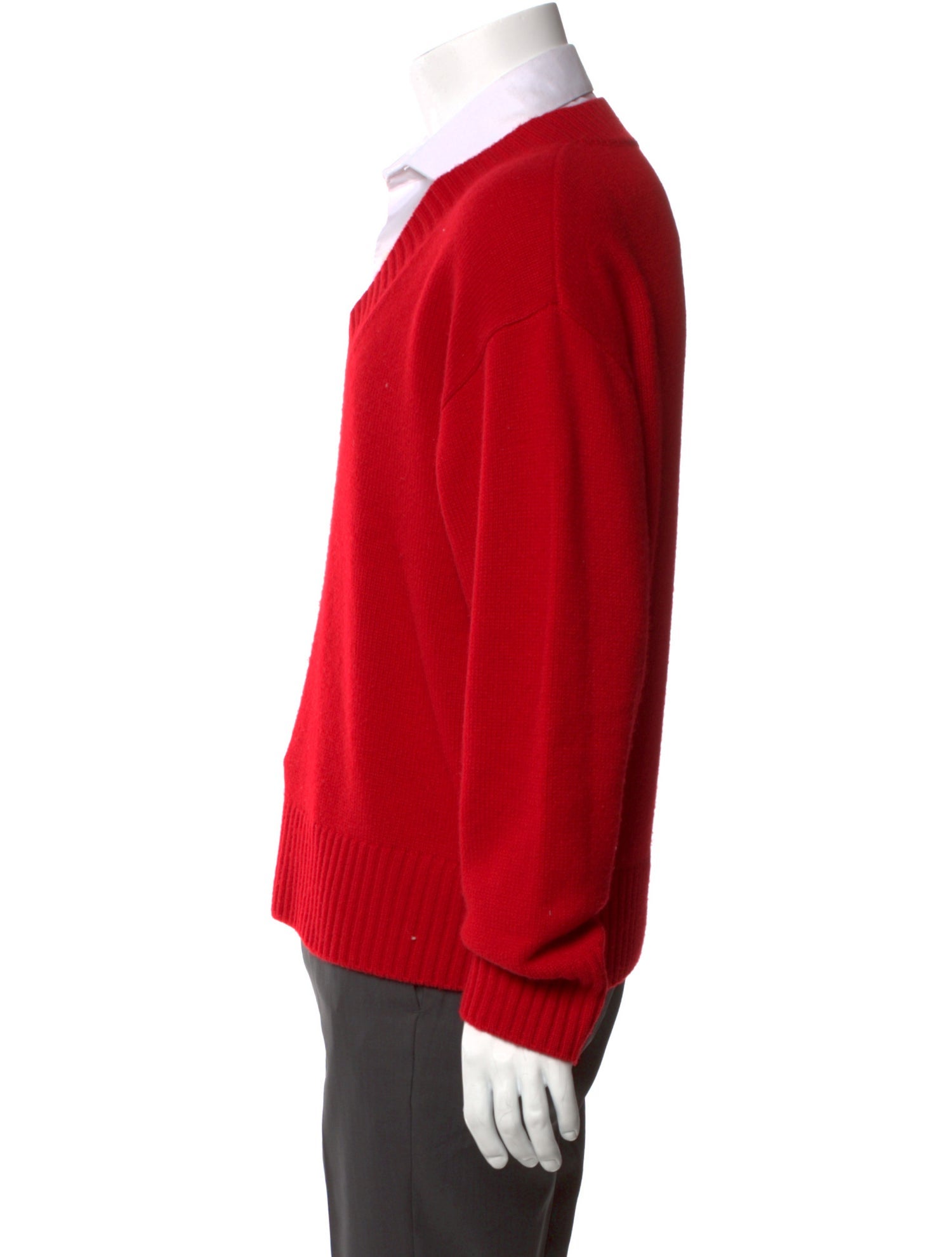 Reformation Cashmere V-Neck Pullover