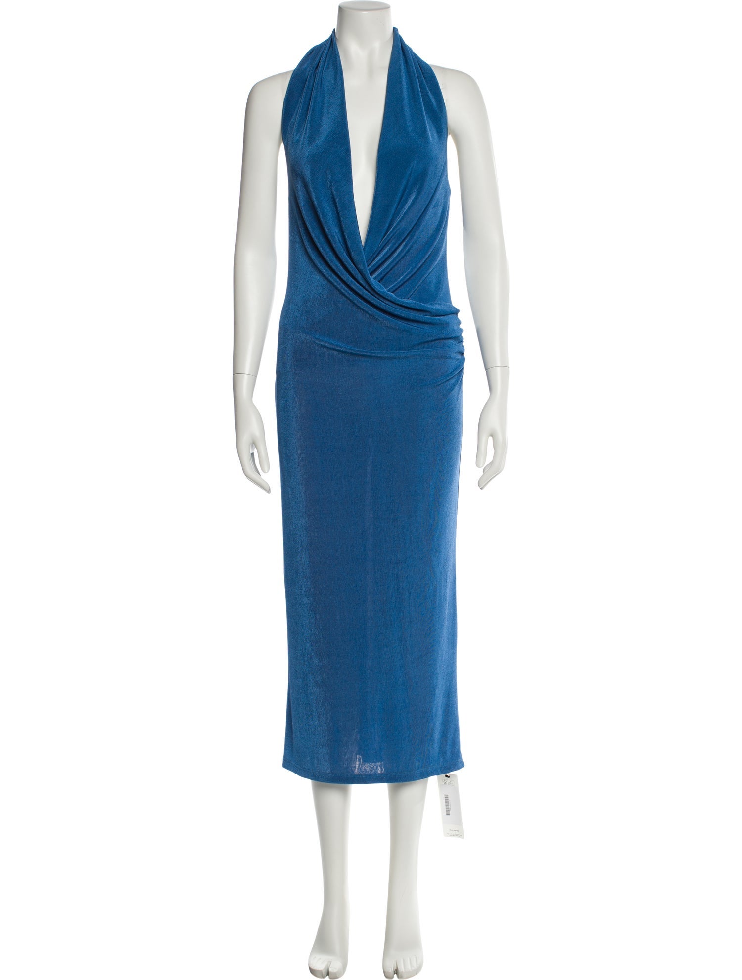 Reformation Cowl Neck Long Dress