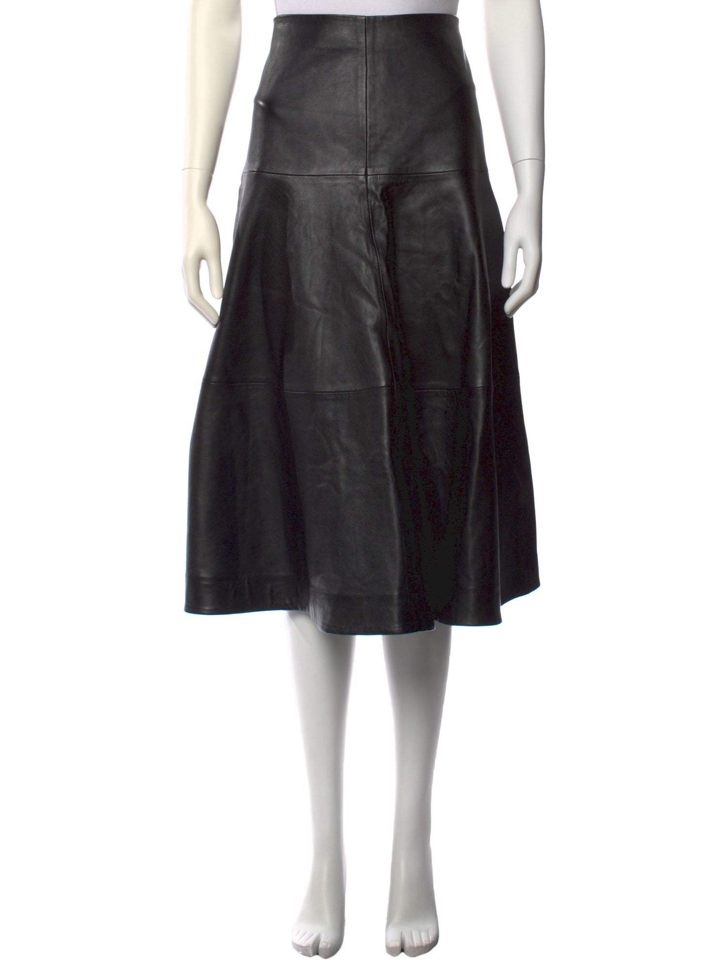 Reformation Leather Midi Length Skirt w/ Tags