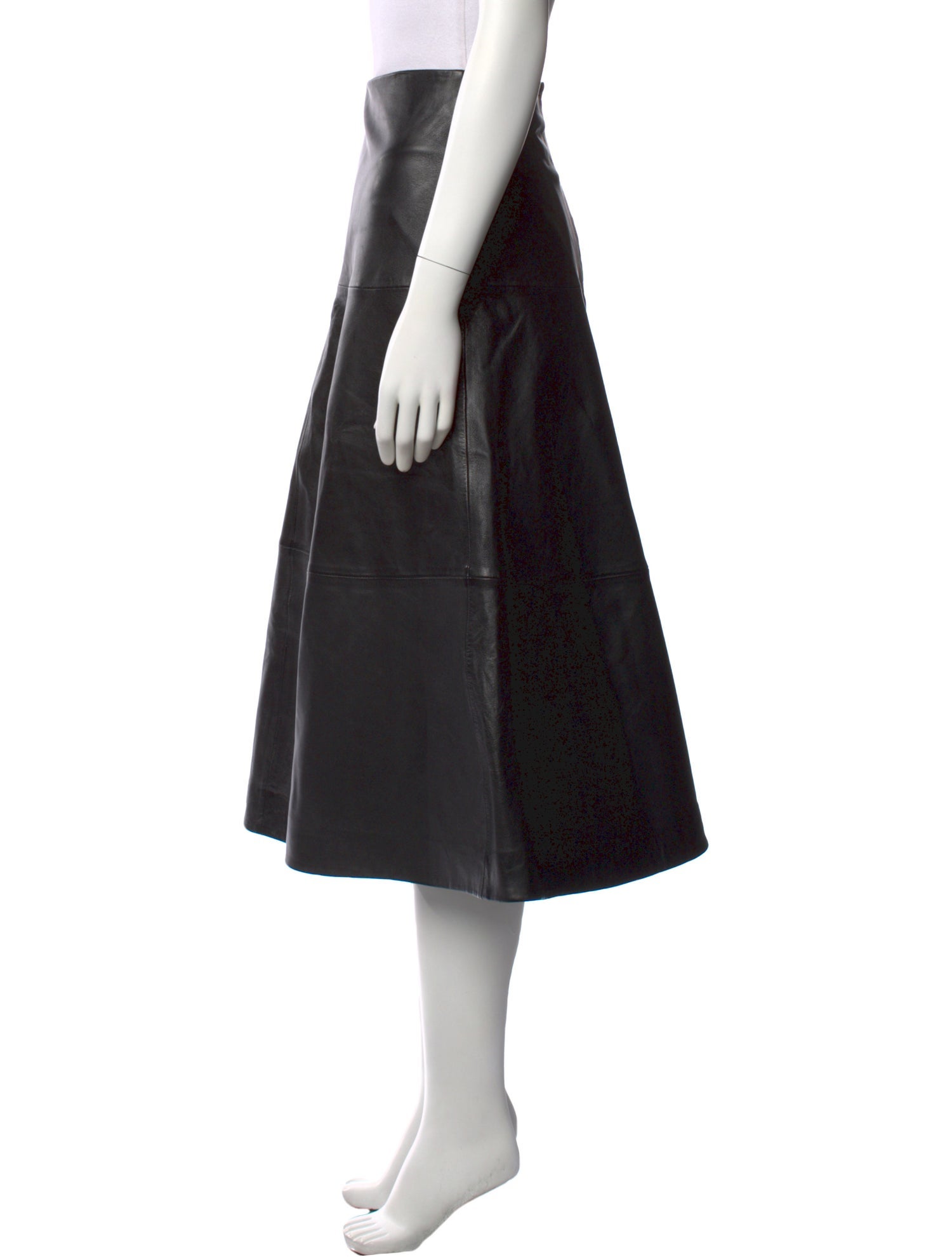 Reformation Leather Midi Length Skirt w/ Tags
