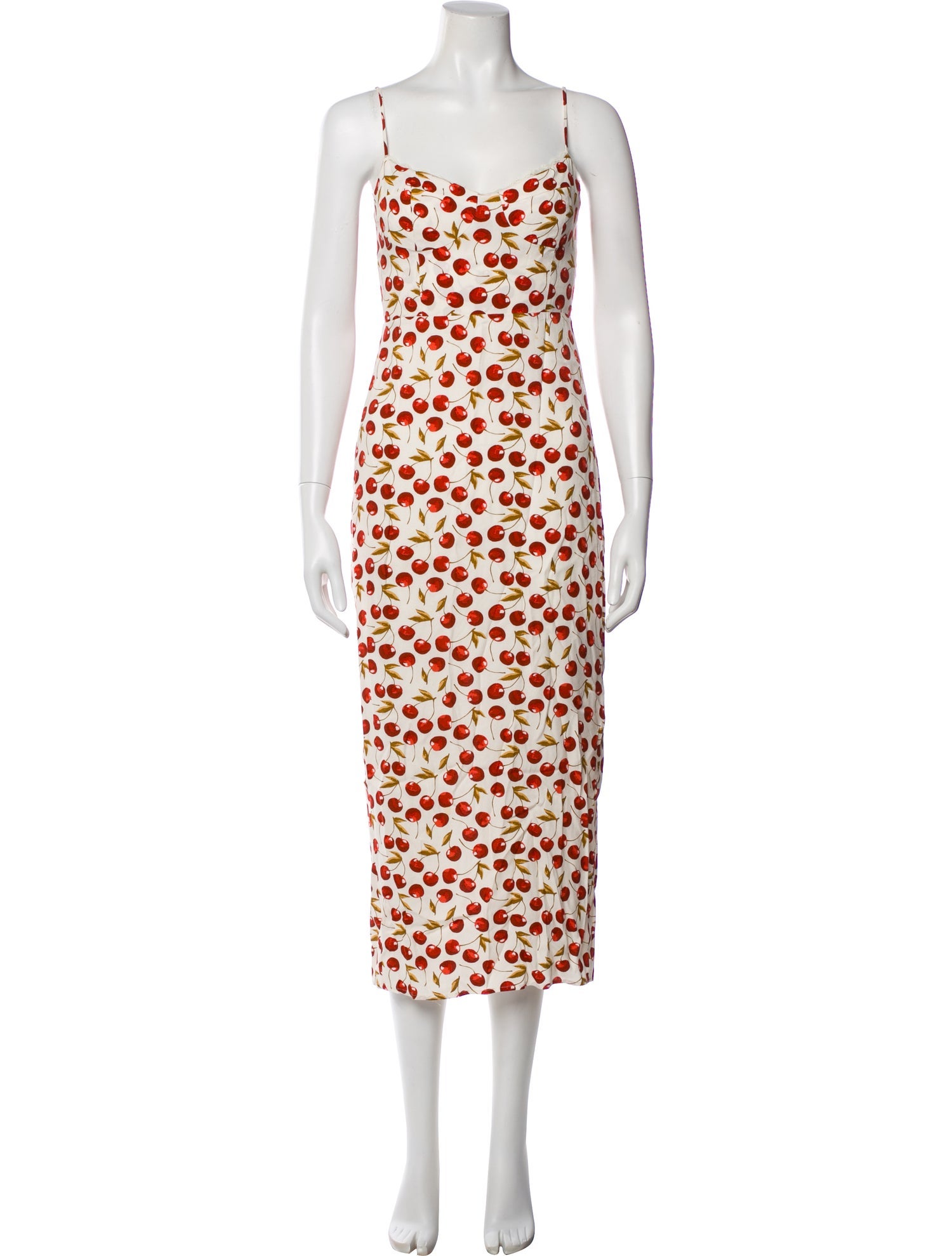 Reformation Printed Long Dress