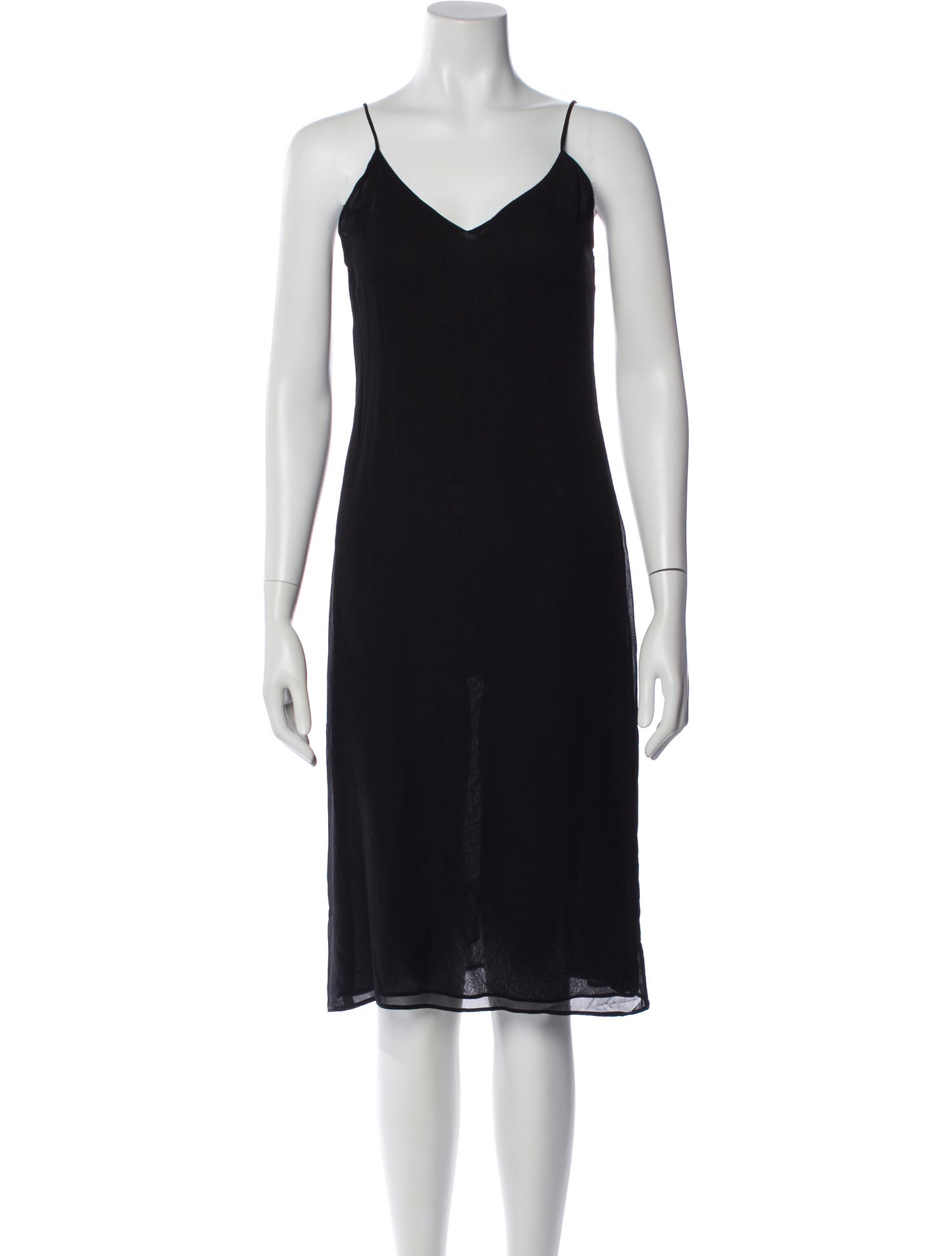 Reformation V-Neck Midi Length Dress