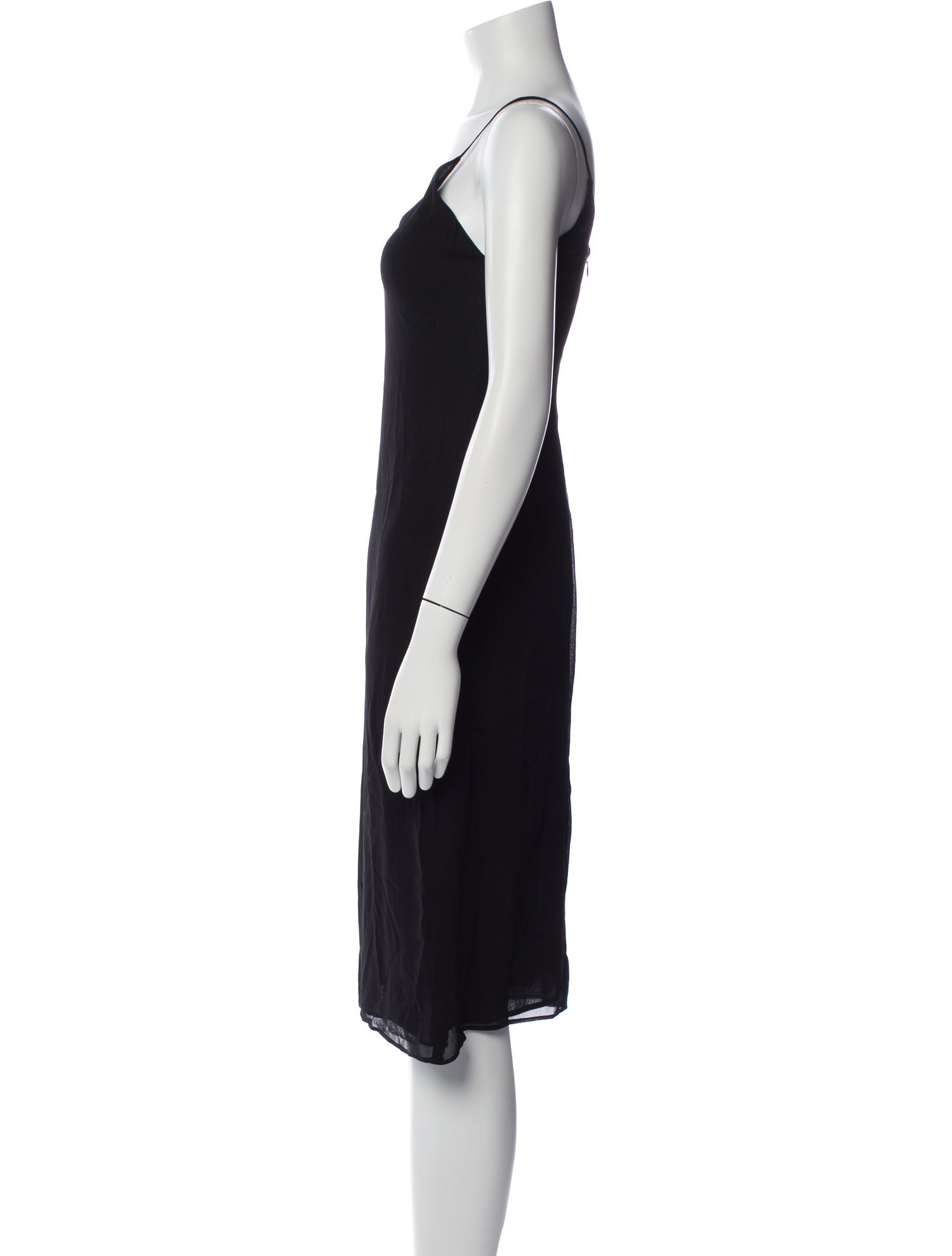 Reformation V-Neck Midi Length Dress