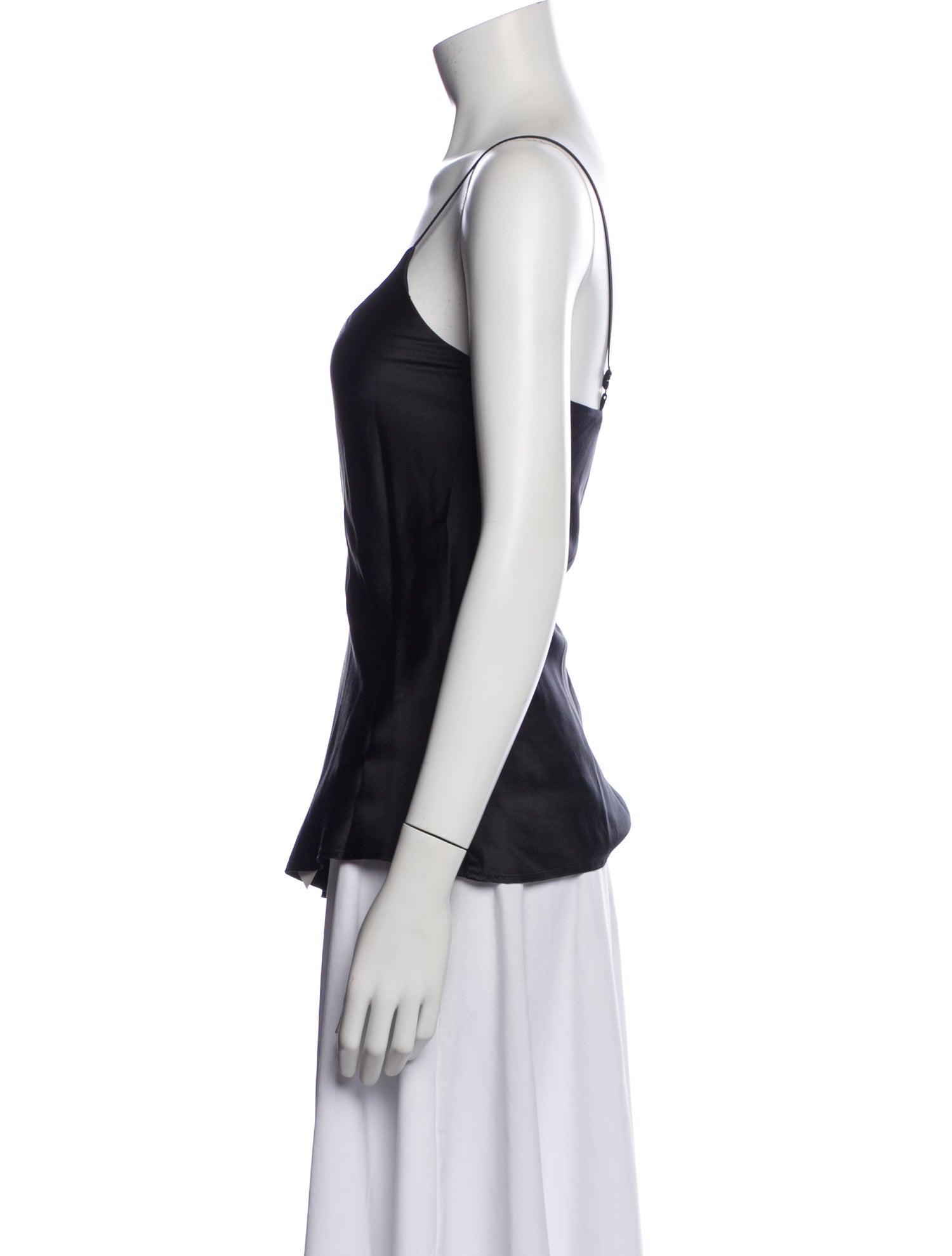 Reformation Silk Scoop Neck Top