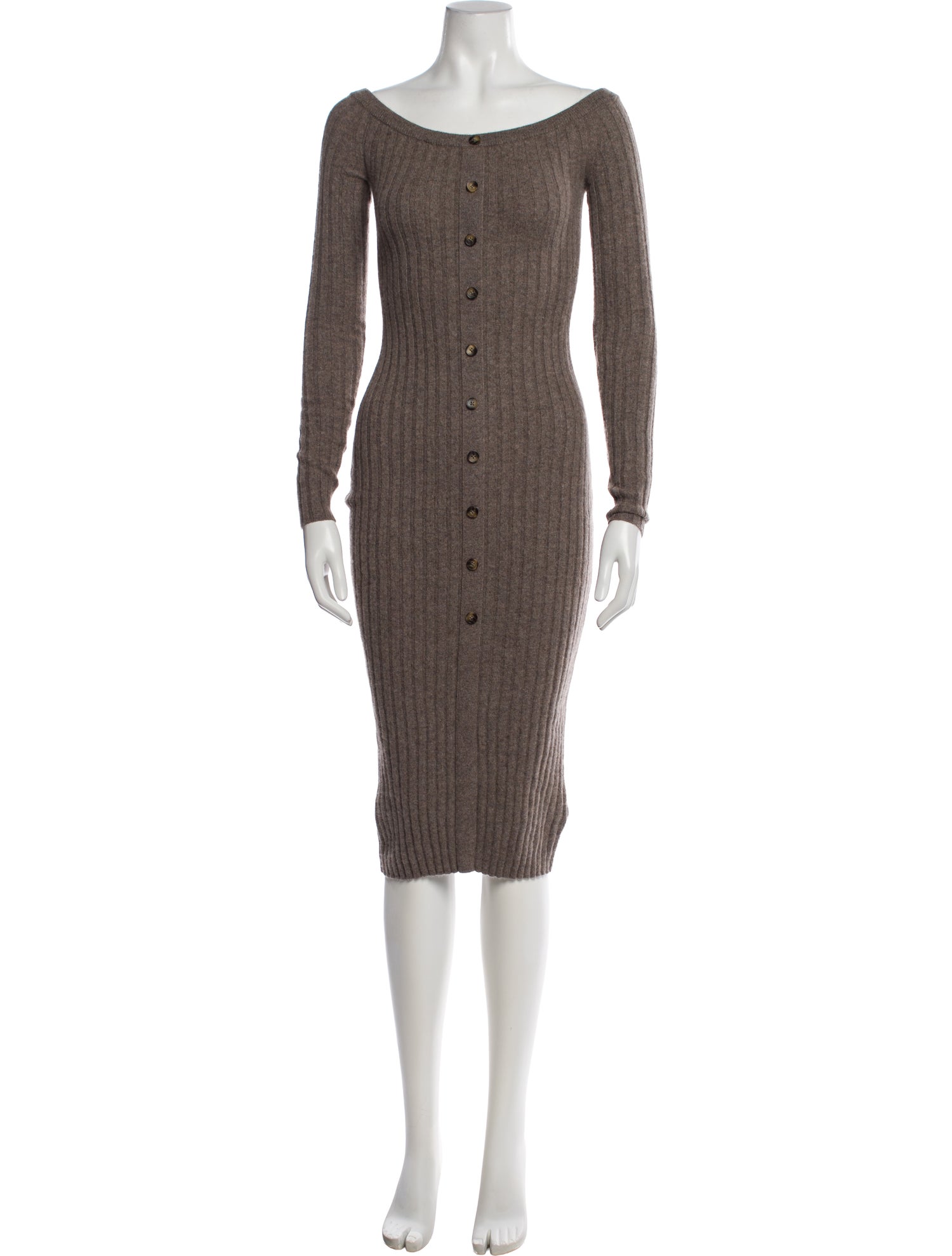 Reformation Cashmere Midi Length Dress