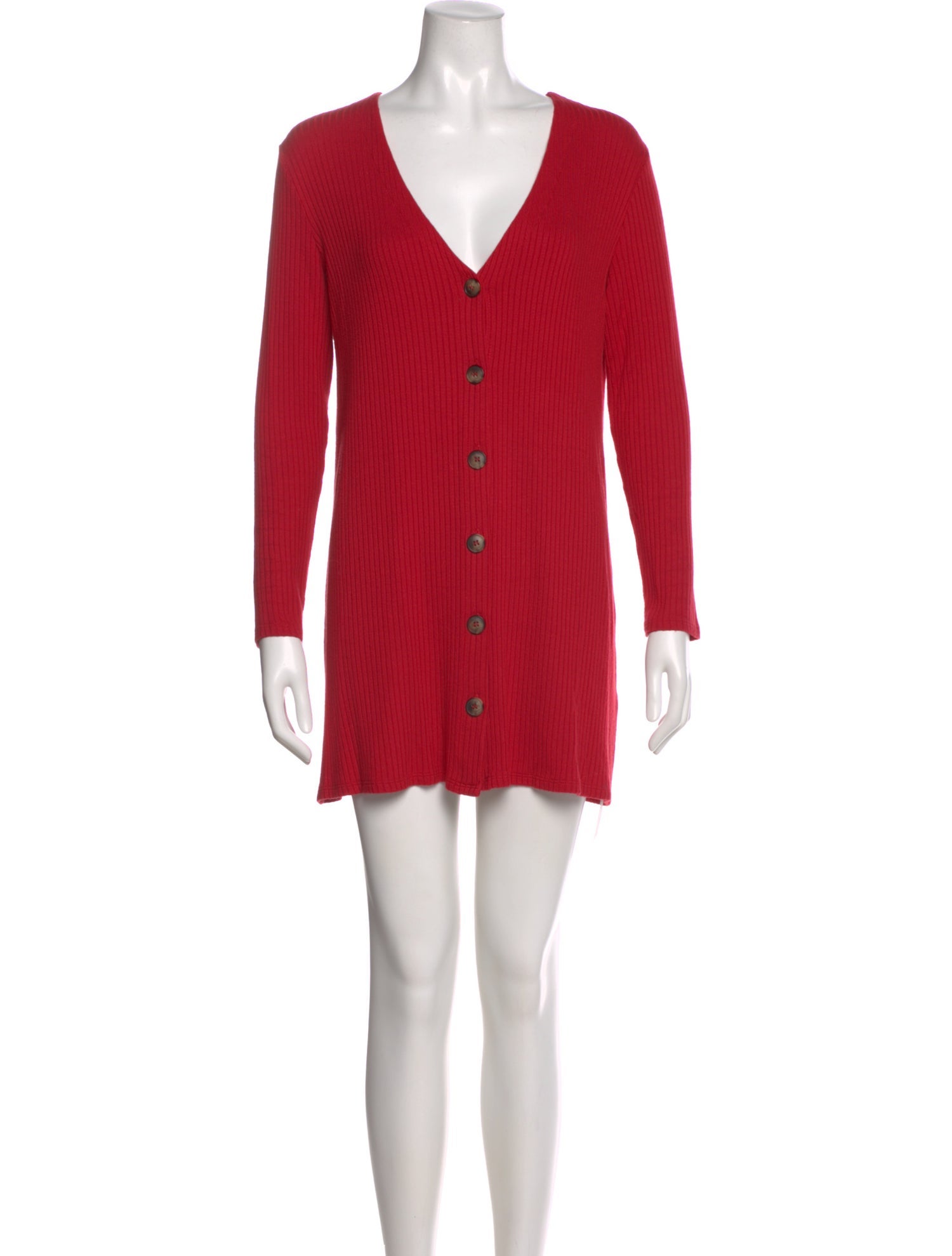 Reformation V-Neck Mini Dress