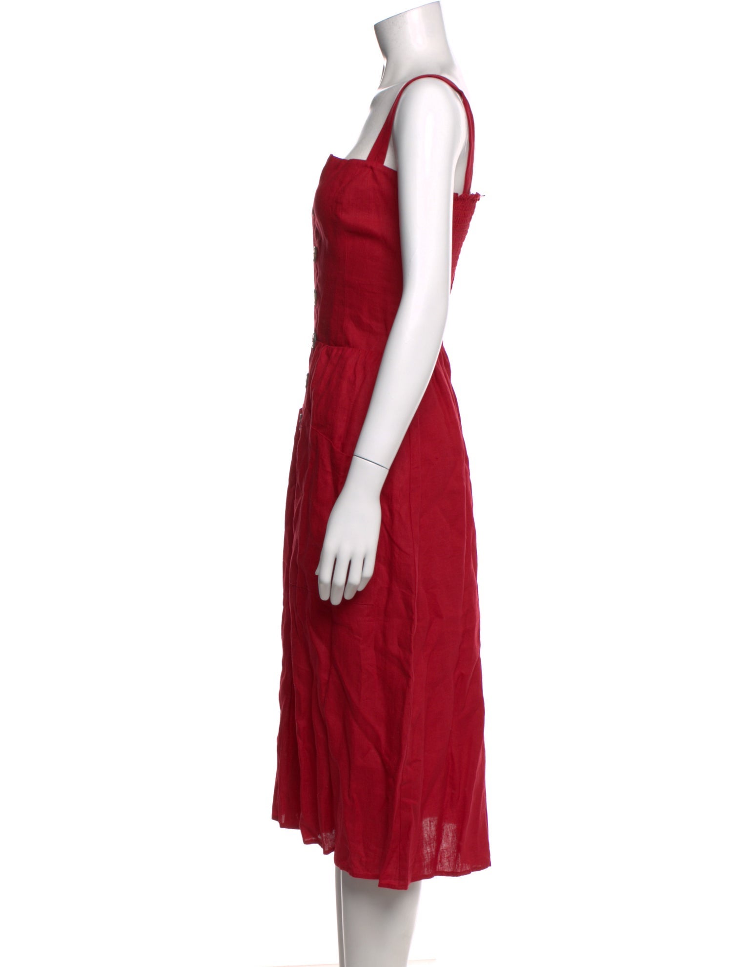 Reformation Linen Midi Length Dress w/ Tags