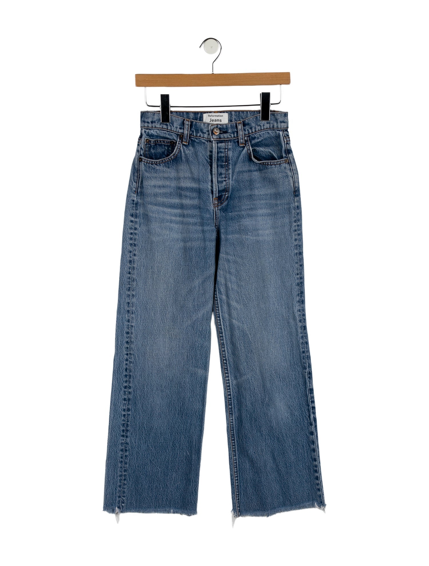 Reformation High-Rise Wide Leg Jeans