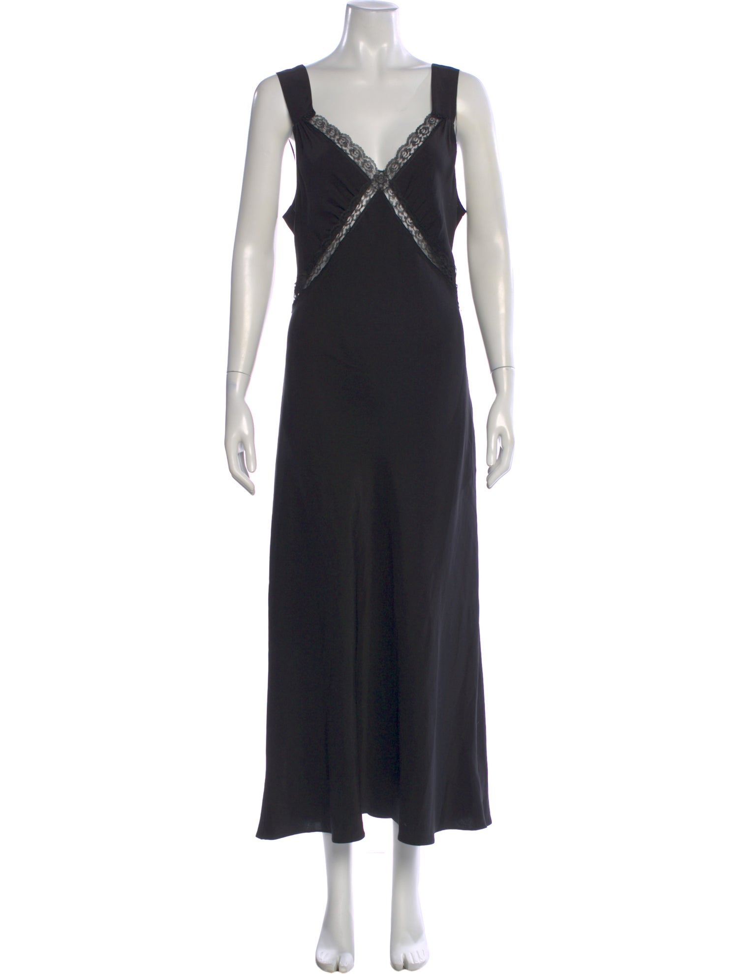 Reformation Silk Long Dress