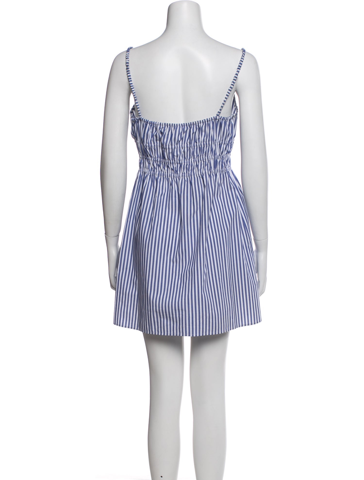reformation striped mini dress Reformation Striped Mini Dress - Blue Dresses, Clothing - WRFMN366053
