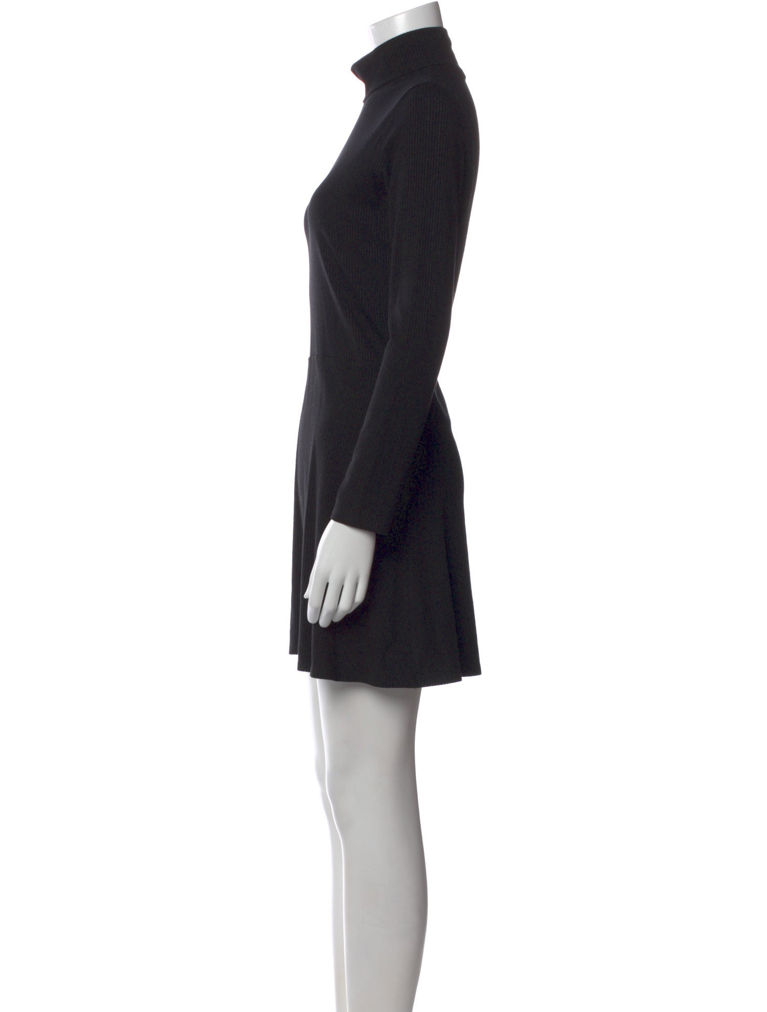 Reformation Mock Neck Mini Dress