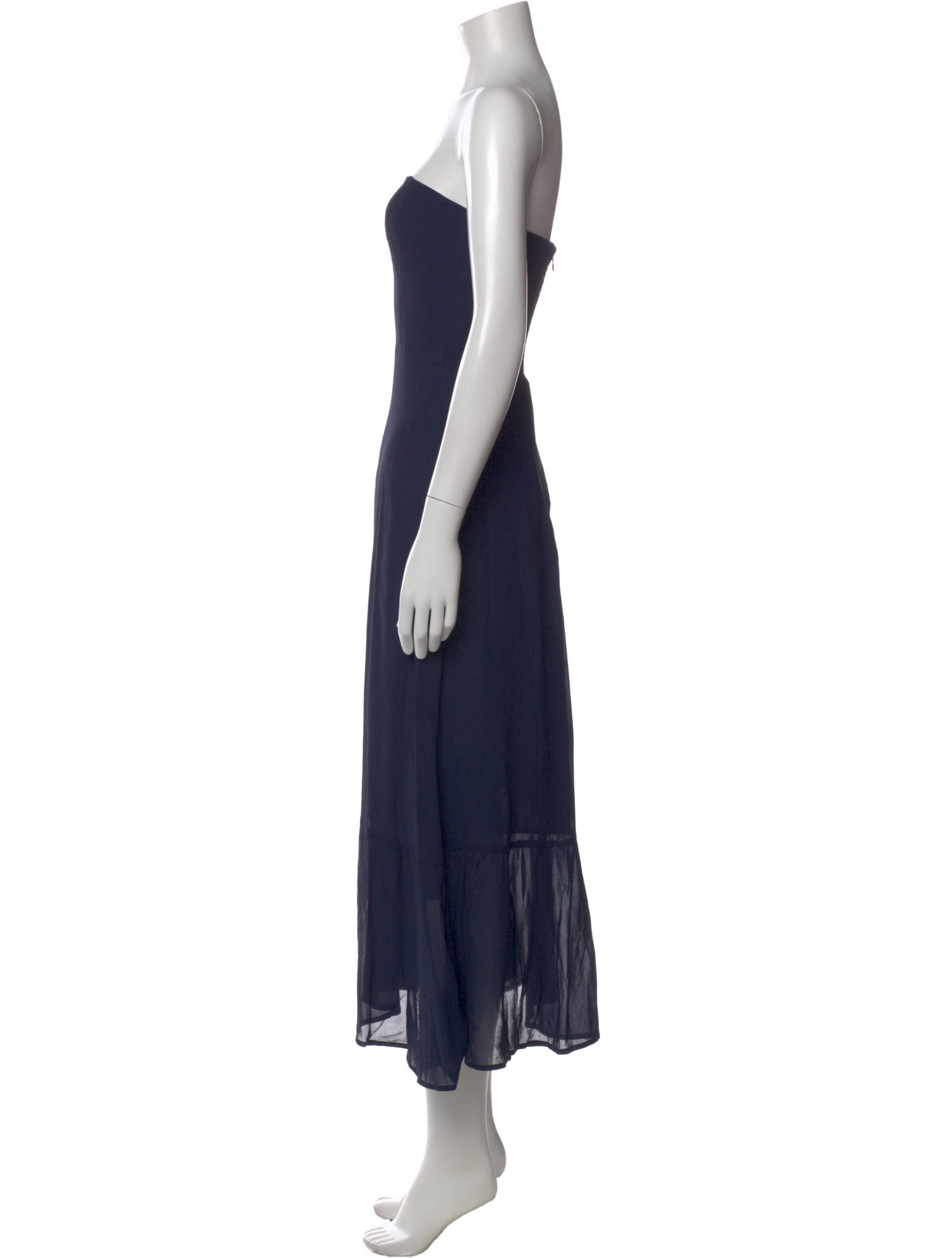Reformation Strapless Long Dress w/ Tags
