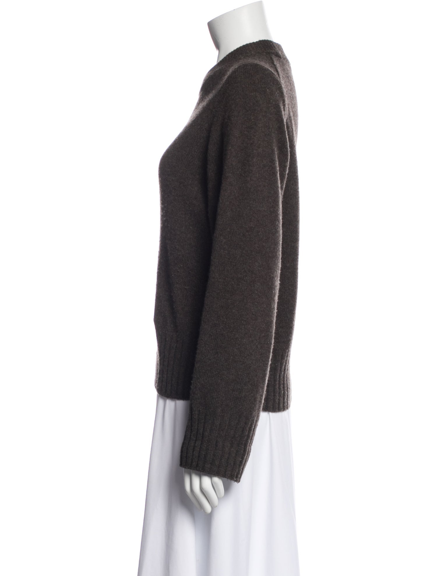 Reformation Merino Wool Mock Neck Sweater