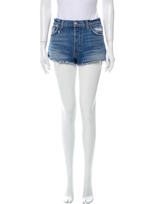 Reformation Mini Shorts Blue