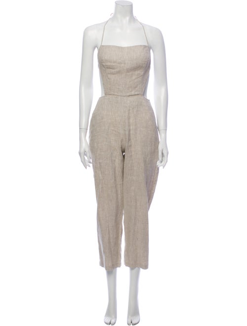 Reformation Square Neckline Jumpsuit