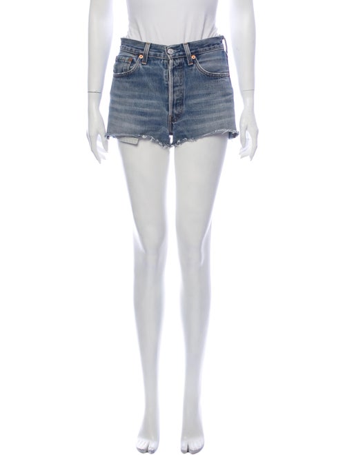 Reformation Mini Shorts Blue