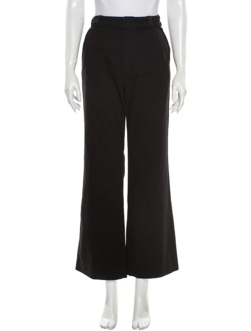 Reformation Wide Leg Pants Black
