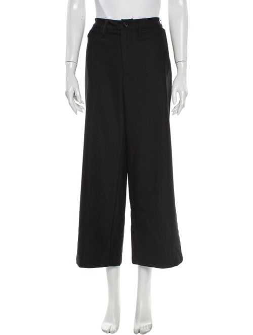Reformation Wide Leg Pants Black