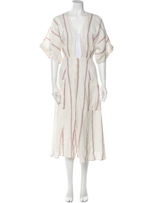 Reformation Linen Long Dress