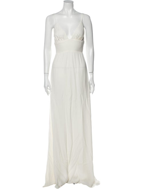 Reformation Seychelles Long Dress White