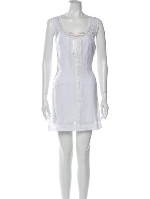 Reformation Helene Dress Mini Dress White