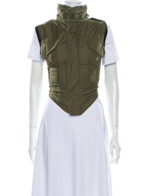 Reformation Vest Green