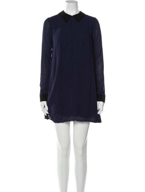 Reformation Mini Dress Blue