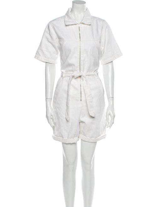 Reformation Romper White