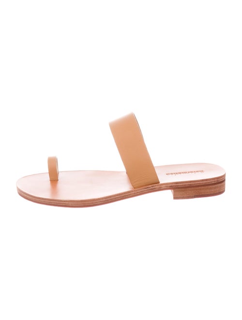 Reformation Mila Leather Slides