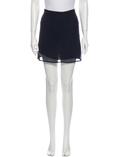 Reformation Mini Skirt Black