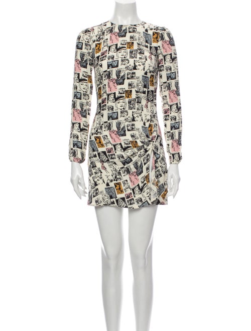 Reformation Printed Mini Dress