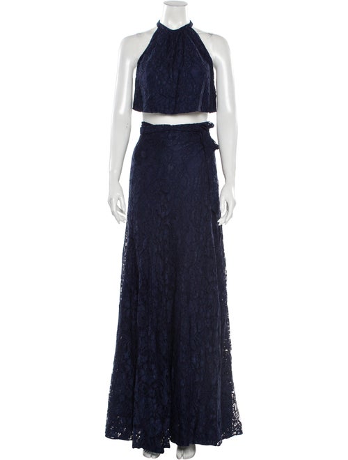 Reformation Skirt Set Blue